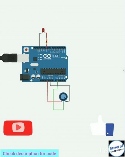 How to make PWM based LED Dimmer using Arduino Uno