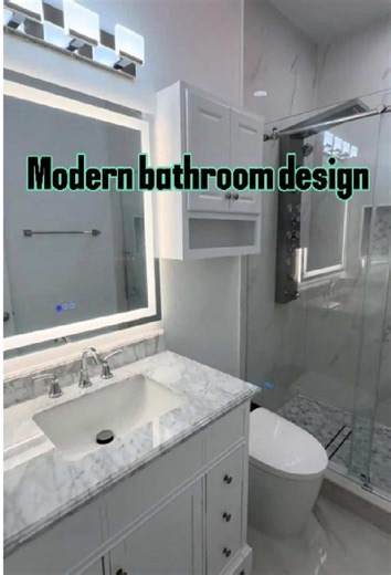 Light luxury. Clean lines. Total harmony. ✨ This full bathroom setup by ACE Decor Bath blends frameless shower doors, sleek vanities, and smart LED mirror cabinets into one balanced, modern space. Clear glass expands the room. Warm metallic details add depth. Smart lighting enhances everyday routines. And thoughtful storage keeps everything calm and uncluttered. It’s refined without being flashy—perfect for family homes that value both beauty and practicality. Modern. Elegant. Easy to live with.