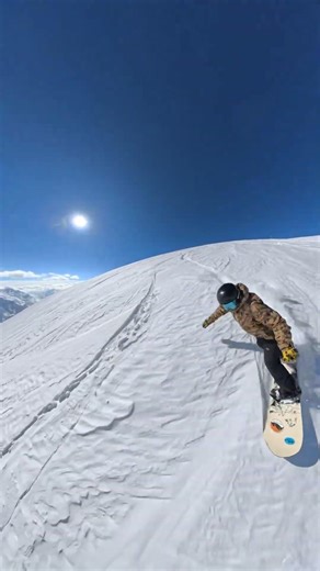 Deep powder line ❄️ | Shot on Insta360 X5#powder #skiing #freeride #snowboarding