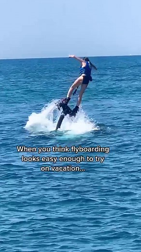 Hilarious Flyboarding Fail | Funny Water Sports Mishap