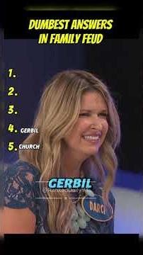 The DUMBEST Family Feud Answers Ever 😂💀