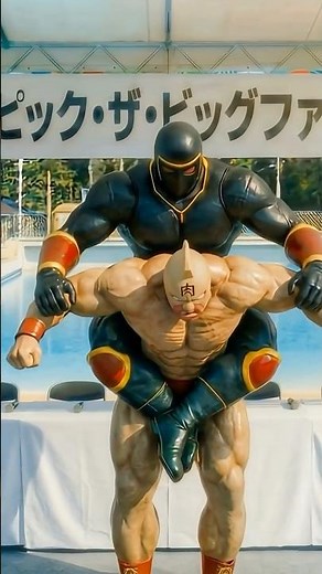 Kinnikuman Superhuman Olympics Part 5③ made with AI #ai #anime #story #shortstory #shortvideo #no...