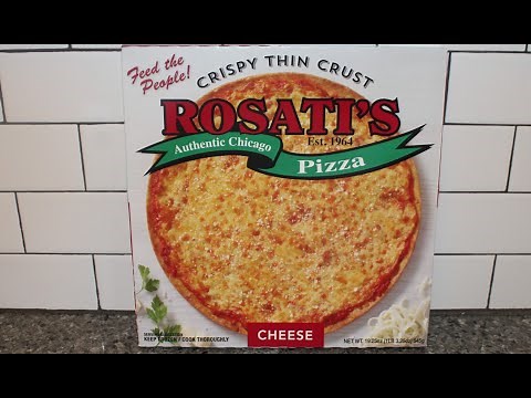 Rosati’s Cheese Pizza Review
