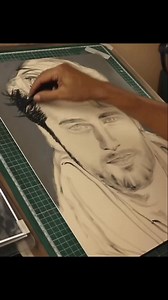 595K views · 47K reactions | ✍️The Dream Manby Veri Apriyatno medium: charcoal & soft pastels on pastelmat paper #artwork #traditional #tutorial #drawing #art #explore | Artist Kelle | Facebook