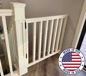 Handmade Wooden Baby Gate, Custom Child Safety Gate, Wooden Pet Barrier, Babyproofing Home, Toddler Safety, Baby Gate, Made in USA, Dog Gate - Etsy