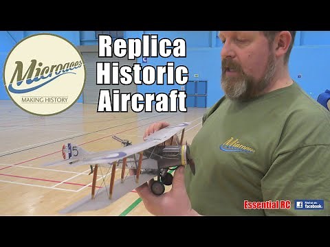 STUNNING REPLICA HISTORIC AIRCRAFT !!! MICROACES - MAKING HISTORY