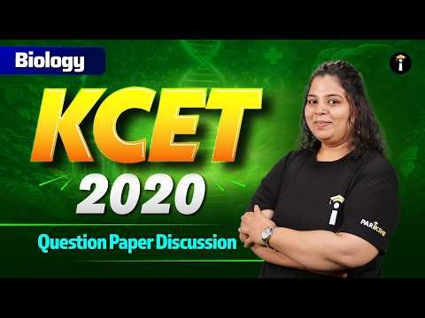 Biology KCET 2020 Question Paper Breakdown | Boost Your KCET 2026 Exam Preparation#kcet