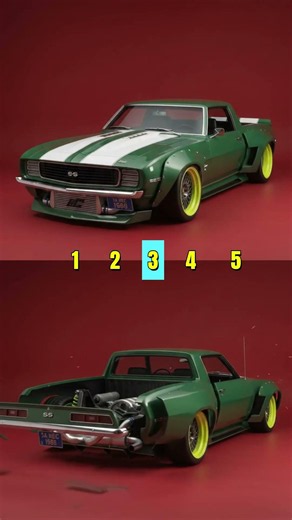 1969 Camaro SS in 5 Insane Styles! Which Wins? #automobile