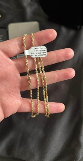 Sandusky Ohio Classifieds | beautiful 10kt diamond cut rope chain, weighs 8.87 grams | Facebook
