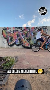 Follow @muralgraffitis | Graffiti by @drops.one | Graffiti clothes @b.different_clothing | Mural Graffitis