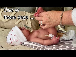 Reborn Baby | SILICONE BENNY has a diaper Change TWICE | diaper blow and bath reborn role play