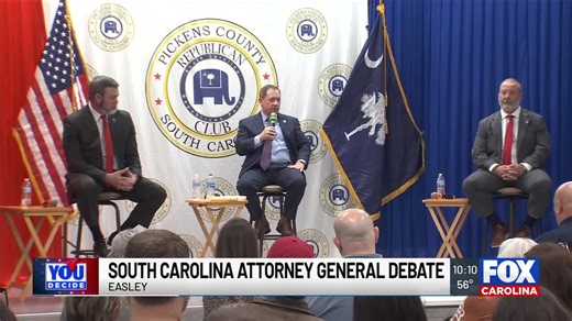 SC attorney general candidates take part in debate in Easley