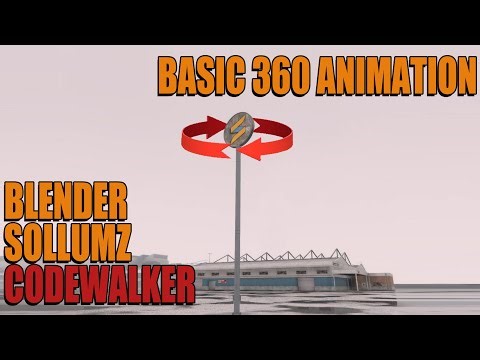 Basic 360 Spin Animation Tutorial [Codewalker/Blender/Sollumz/FiveM]