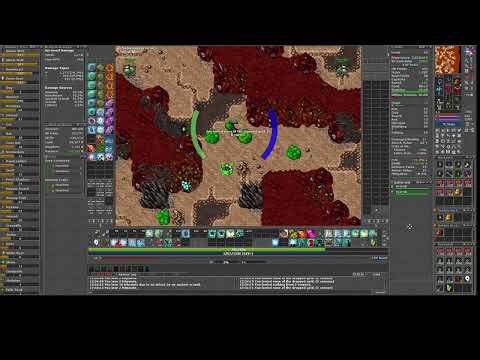 Tibia - Mummy, Bonebeast, Scarab, Larva "Ankrahmun" - Druid Lv 55~58 Skills 67/34.