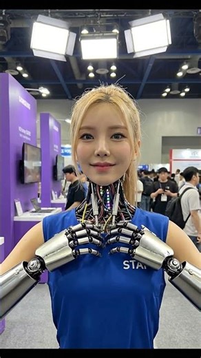 What's inside her? #robot #humanoid #aiart