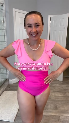 Marion Ashley | Comment SWIM for my favorite flattering and affordable swimsuits from Amazon! Wear the suit mama, jump in the water, you get to have fun... | Instagram