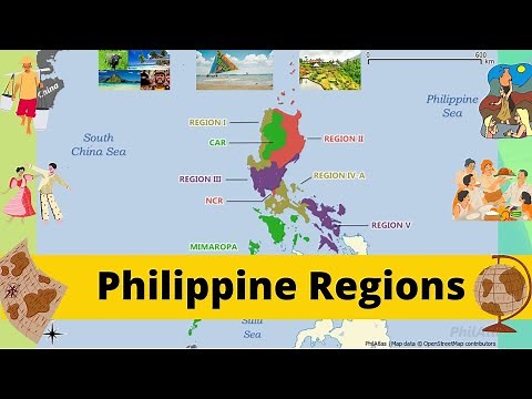 Regions in the Philippines Luzon island Part 1