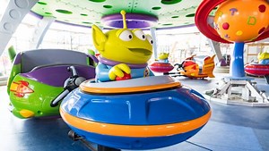 Alien Swirling Saucers
