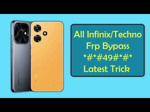 All Techno Infinix Frp Bypass Using USB Debugging Mode, Developer Option Code