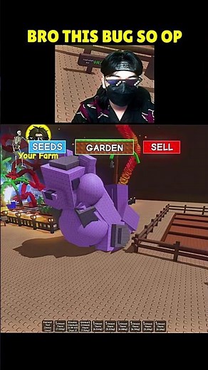 Bug Chubby Chipmuk is So OP at New Update Grow a Garden #roblox #growagarden