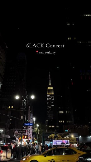 6lack Concert 💜 #nyc #6lack #concert #6lackprblms #sinceihavealover @6lack