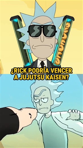 ¿RICK PODRÍA VENCER AL UNIVERSO DE JUJUTSU KAISEN? RICK Y MORTY|#shorts