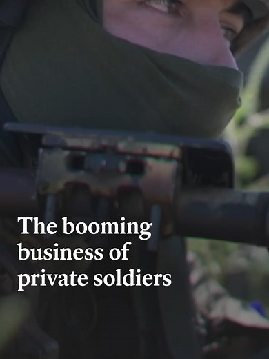 Business is booming for private soldiers. The Economist analyses what the growing demand for hired guns means for the future of conflict. Tap the link to listen to The Economist’s interview with America’s most infamous mercenary, Erik Prince, the founder of the private military company Blackwater #news #mercenary #war #Ukraine #Russia #Gaza #Wagner #PMCs