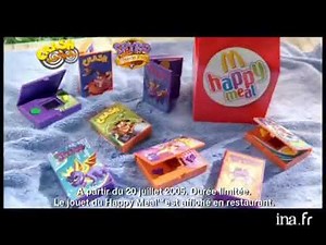 Happy Meal Crash Bandicoot & Spyro (2005 Commercial)