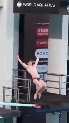Epic Dive Nobody Expected This Level of Skill