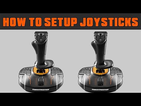 How To Setup Joysticks - Thrustmaster T16000M - Farming Simulator