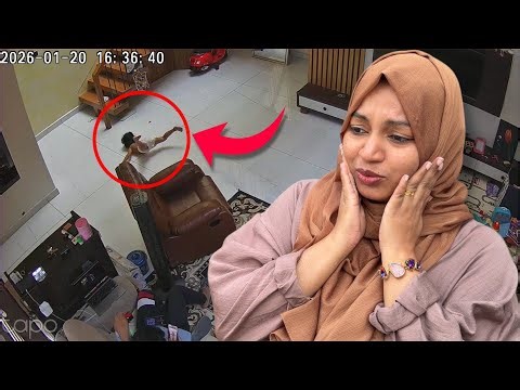 DANG£R0US CCTV video in OUR HOME..🤯