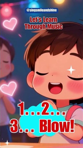 1…2…3… Blow! 🎂 Kids Birthday Countdown Song Let’s Learn Through Music