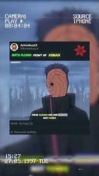 Obito vs Konan | Full Fight | Akatsuki’s Deadliest Battle 🔥 | Naruto Shippuden"