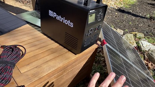 😨 Oh No! Your Patriot Power Solar Generator & FREE Mini Solar Generator are waiting in your shopping cart! Don't wait..use our Interest FREE Payment Plan to lock yours in today! >>> www.4pats.live/FREEMiniGenerator | 4Patriots