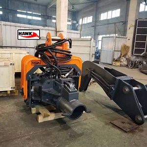 [Hot Item] Excavator Mounted Hydraulic Vibro Hammer Pile Hammer Pile Driver