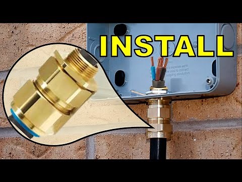 How to Make off a SWA Gland | For Steel Wire Armoured Cable Installation