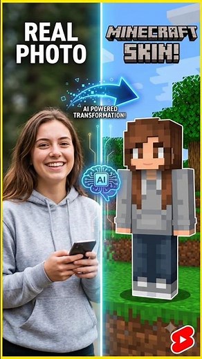 How to Convert Your Photo into a Minecraft Skin (EASY Tutorial!)