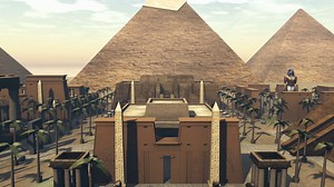 Animation Of Ancient Architecture In City Of Stock Motion Graphics SBV-314104401 - Storyblocks