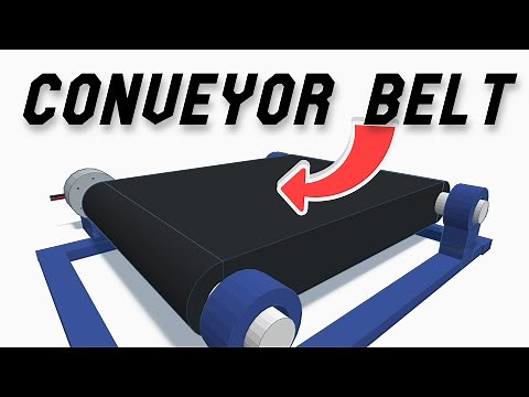 DIY Conveyor Belt | Make Conveyor Belt At Home | With AC/DC Motor | Engineering Industrial Project
