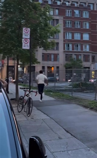 Charles Leclerc spotted running in the streets of montreal via @zoomtl | Montreal Now