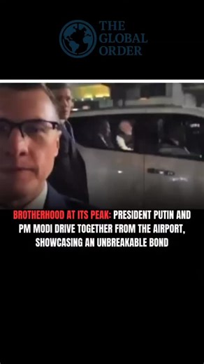 Geopolitics | Diplomacy on Instagram: "Protocol broke, and the PM Modi & President Putin bond went next level. TIMELINE Russia had no idea about Modi's surprise welcome. PM Modi broke protocol to personally receive President Putin. Both leaders walked together toward the car. And then they left in the same car. #ModiPutin #PutininIndia #ModiPutin PutinInIndia IndiaRussia Diplomacy StrategicPartners Modi VladimirPutin GlobalPolitics IndiaRussiaFriendship Geopolitics BreakingProtocol HistoricVisit