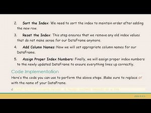 How to Reset a pandas DataFrame Index Back to Rows