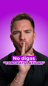 135K views · 7.6K reactions | Deja de decir "CONGRATULATIONS", mejor...