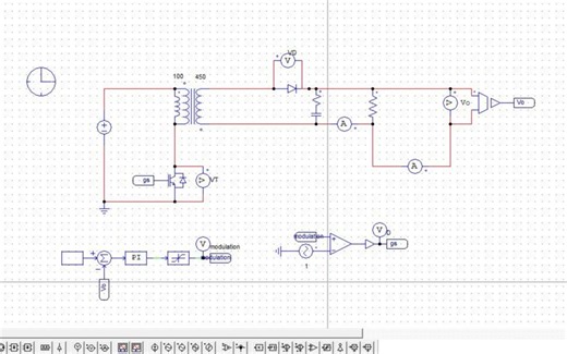 b站第一个PSIM教程——以flyback为例