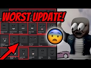 Roblox is removing ALL classic faces TODAY...