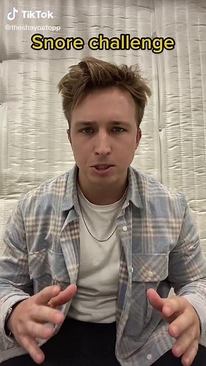 Shayne Topp GF Connor Challenge: The Snore Challenge