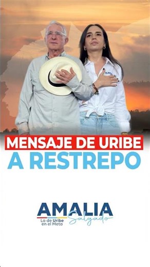 Mensaje de Uribe a Restrepo