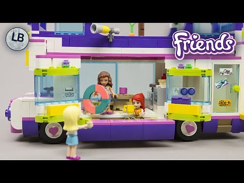LEGO 41395 - Friendship Bus - Friends - Speed Build Review