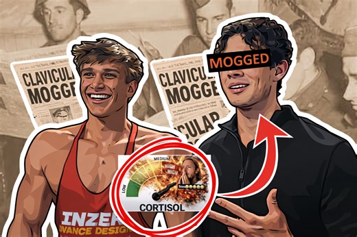 ASU frat leader brutally frame moggs looksmaxxing streamer Clavicular