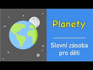 Educational videos for children in Czech | Solar System Planets